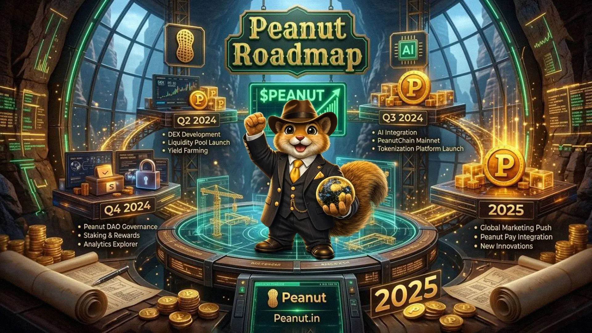 Peanut products and application background